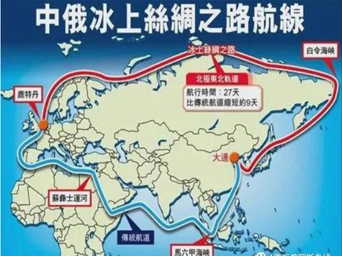 Совместная работа китая и россии по созданию «шёлкового пути на льду» представляет собой широкие перспективы сотрудничества